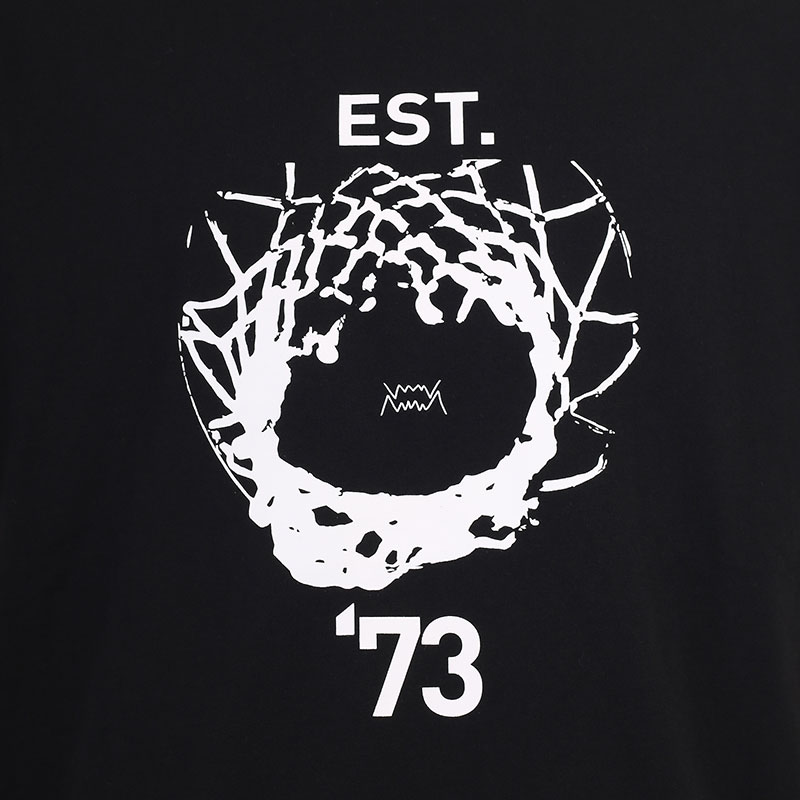 мужская черная футболка PUMA Parquet Street Graphic Tee 59993804 - цена, описание, фото 2